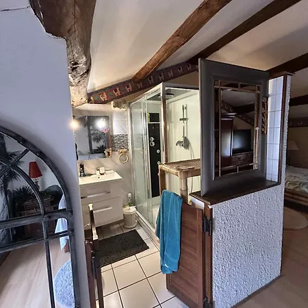 Tatil Evi Ancien Corps De Ferme A La Campagne La Greve-Sur-Mignon