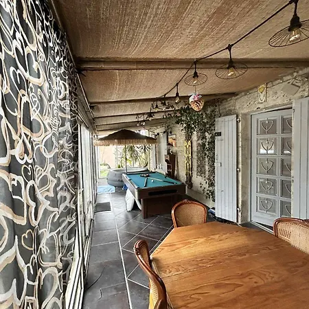 Ancien Corps De Ferme A La Campagne Tatil Evi La Greve-Sur-Mignon